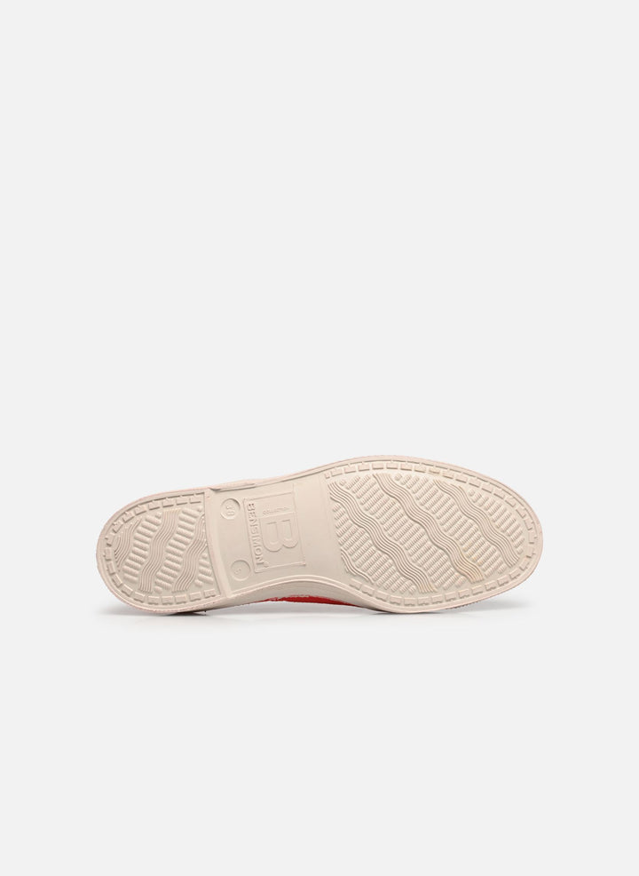 Tennis Lacets Femme Rouge
