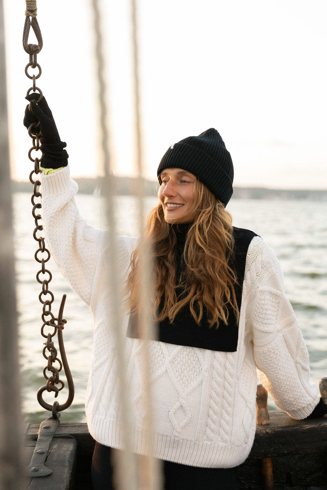 Faux Col Punto 100 % Mérinos