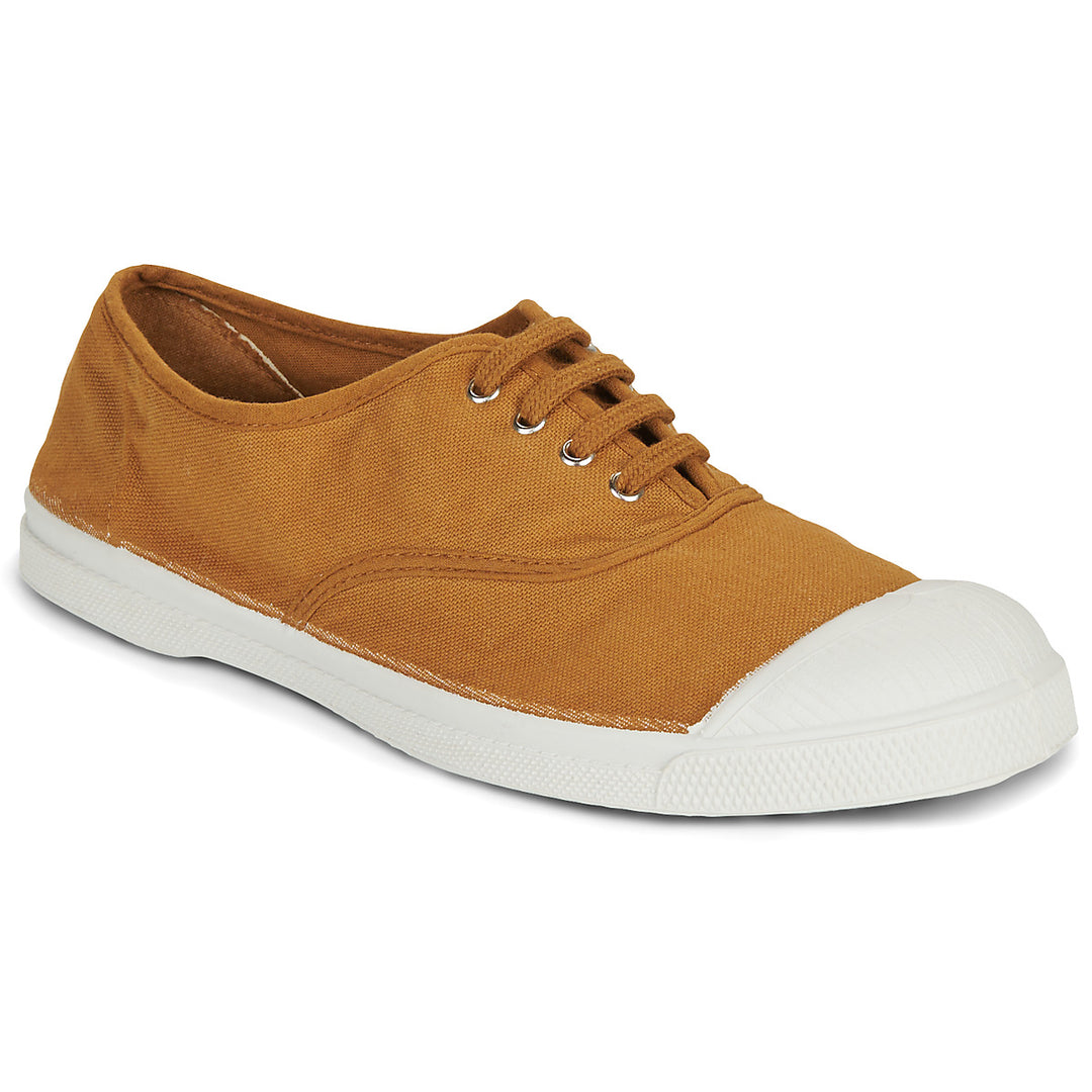 Tennis Lacets Homme Moutarde