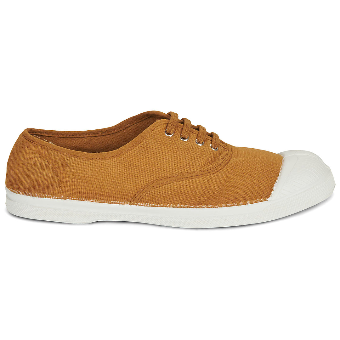 Tennis Lacets Homme Moutarde