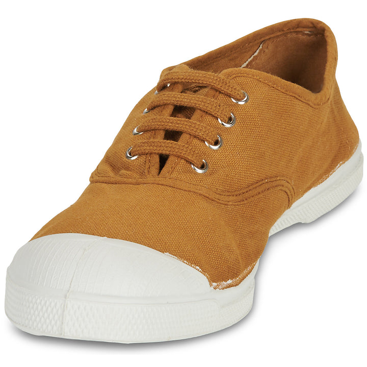 Tennis Lacets Homme Moutarde