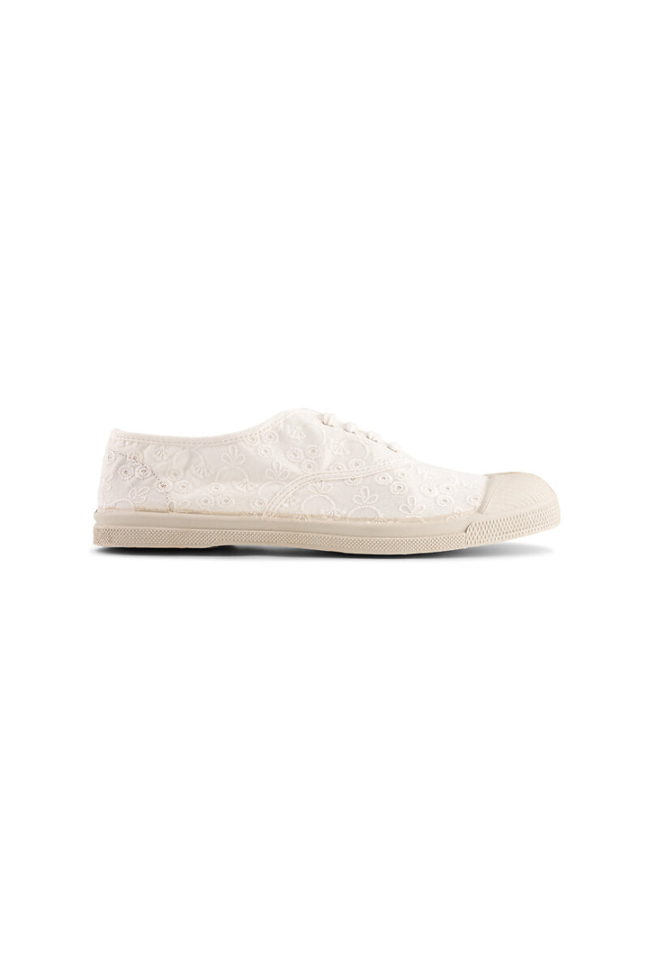 Tennis Lacet Broderie Anglaise