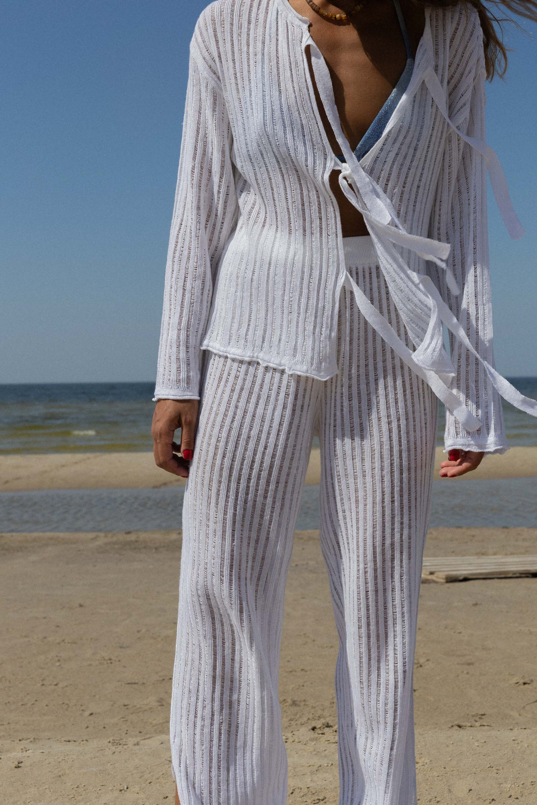 Cardigan en lin Sole