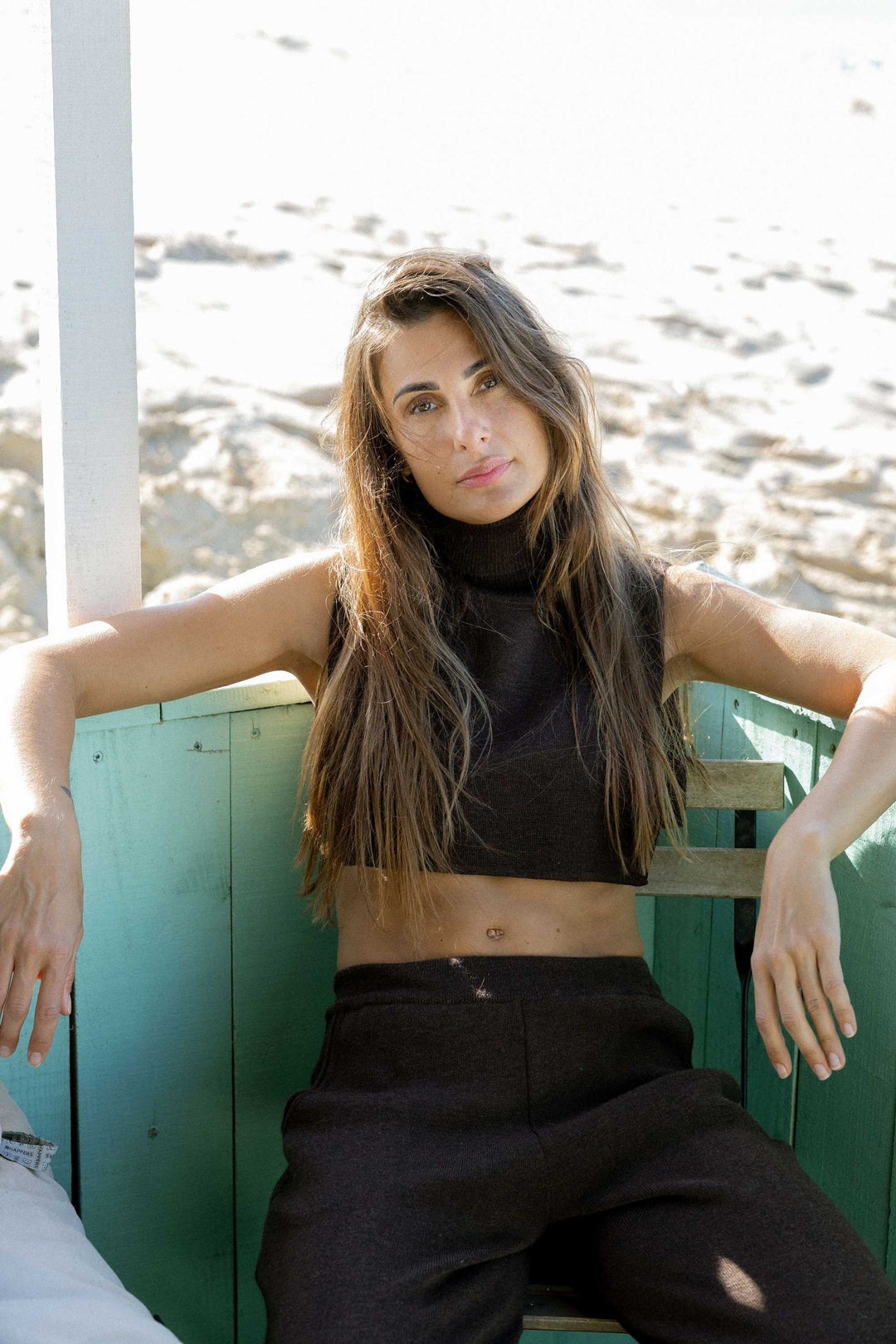 Faux Col Punto 100 % Mérinos