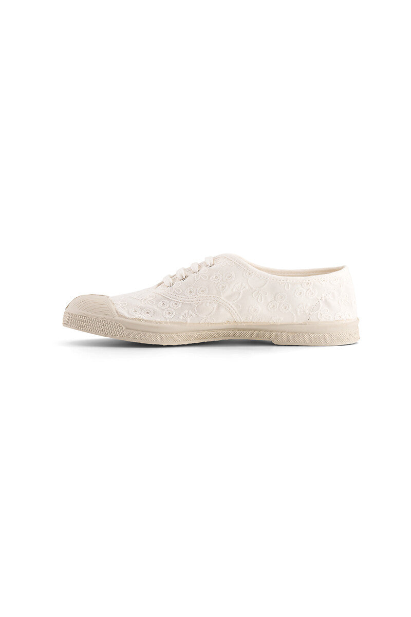 Tennis Lacet Broderie Anglaise