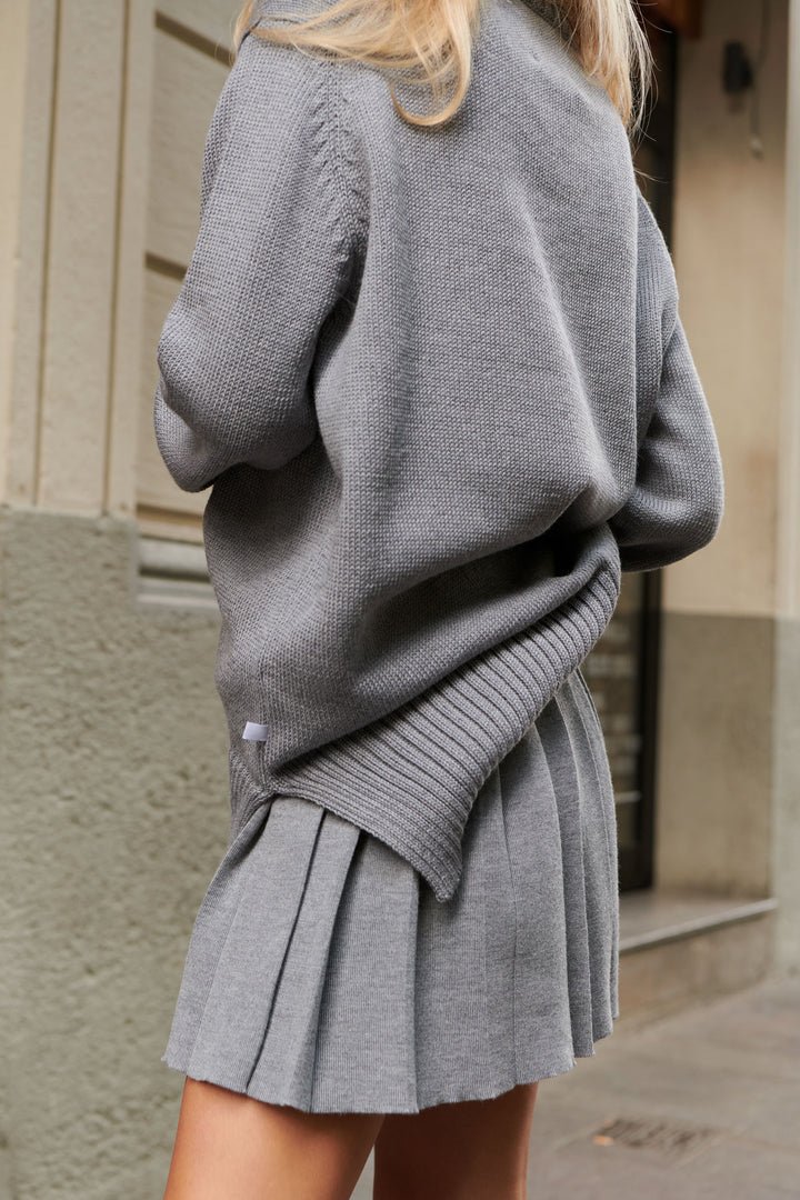 Pull à col roulé Morbido 100 % mérinos