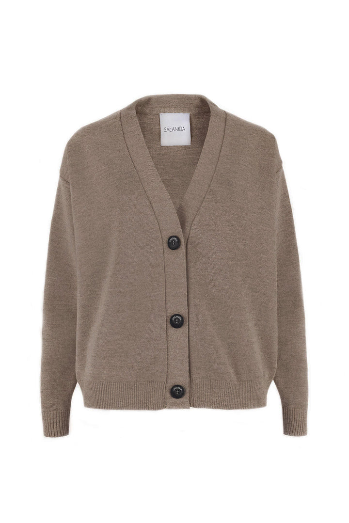 Cardigan Bene 100% mérinos