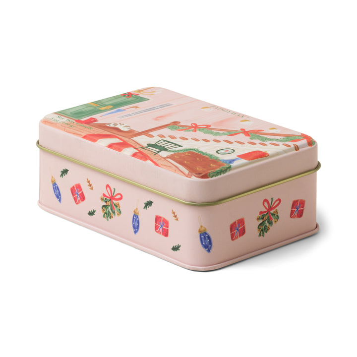 Bougie en boite Metal Staircase Wassail