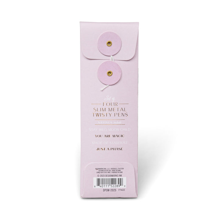 Stylos métalliques fins Twisty