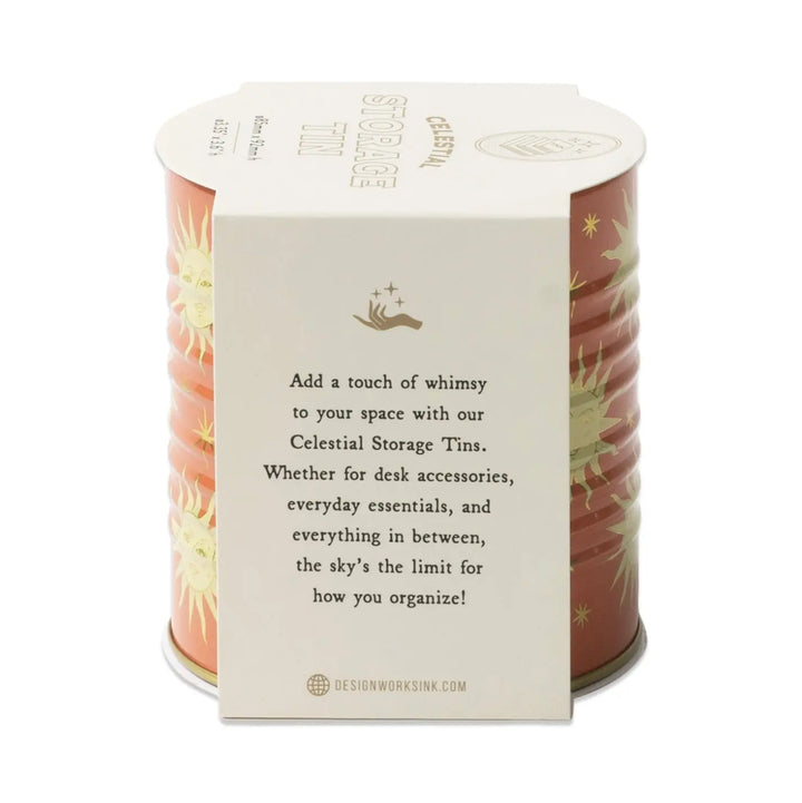 Boîte de rangement Celestial “Terracotta Sun”