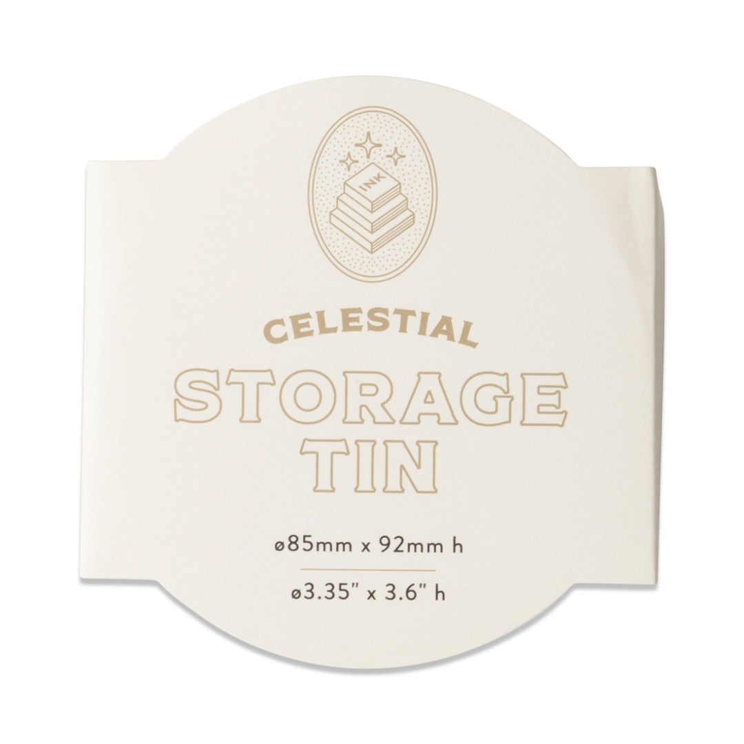 Boîte de rangement Celestial “Teal Moon”