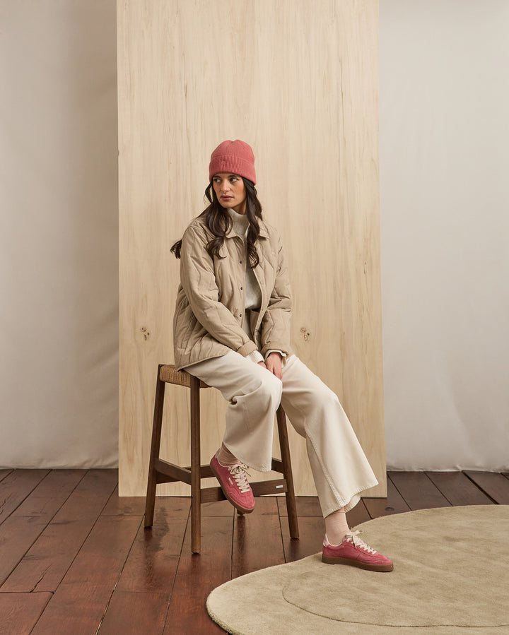 Basket Suède Lumbo Rose