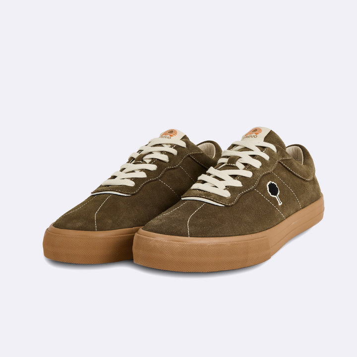 Nashi Tennis Suède Kaki