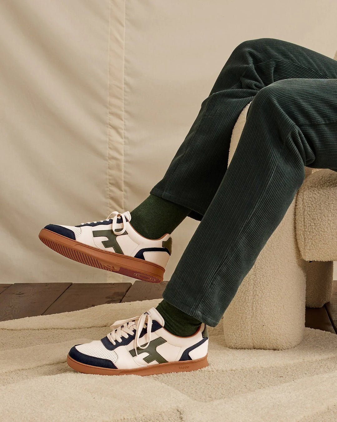 Baskets Cuir Hazel