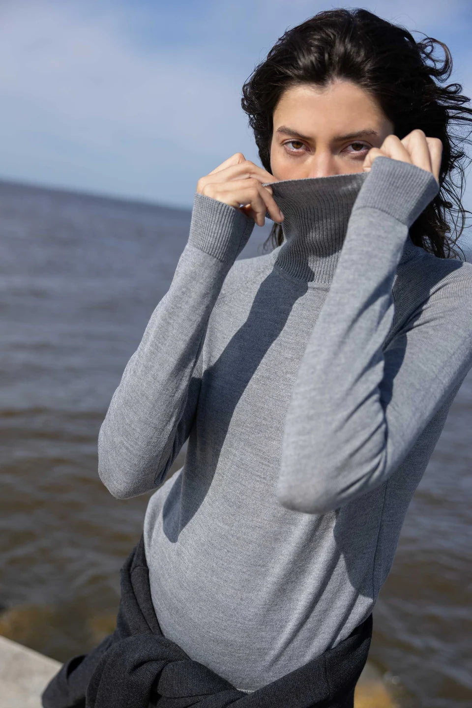 Pull col roulé ORA