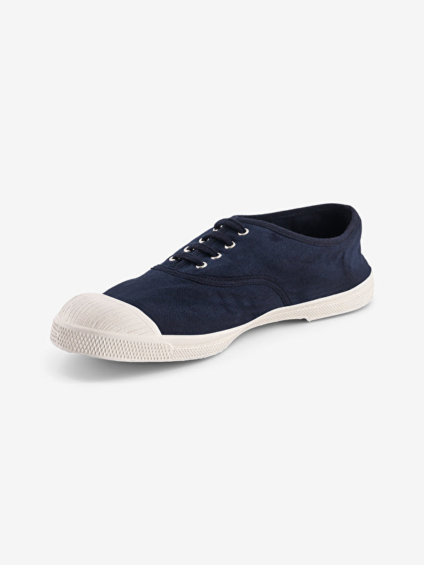 Tennis Lacets Homme Marine