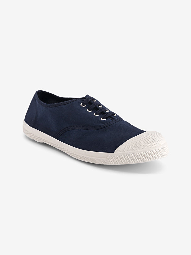 Tennis Lacets Homme Marine