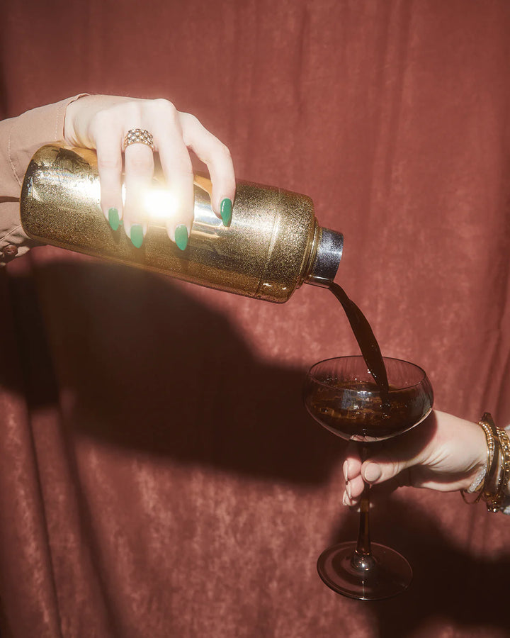 The Lou Coupe Glass - Set Of 2 Smoke