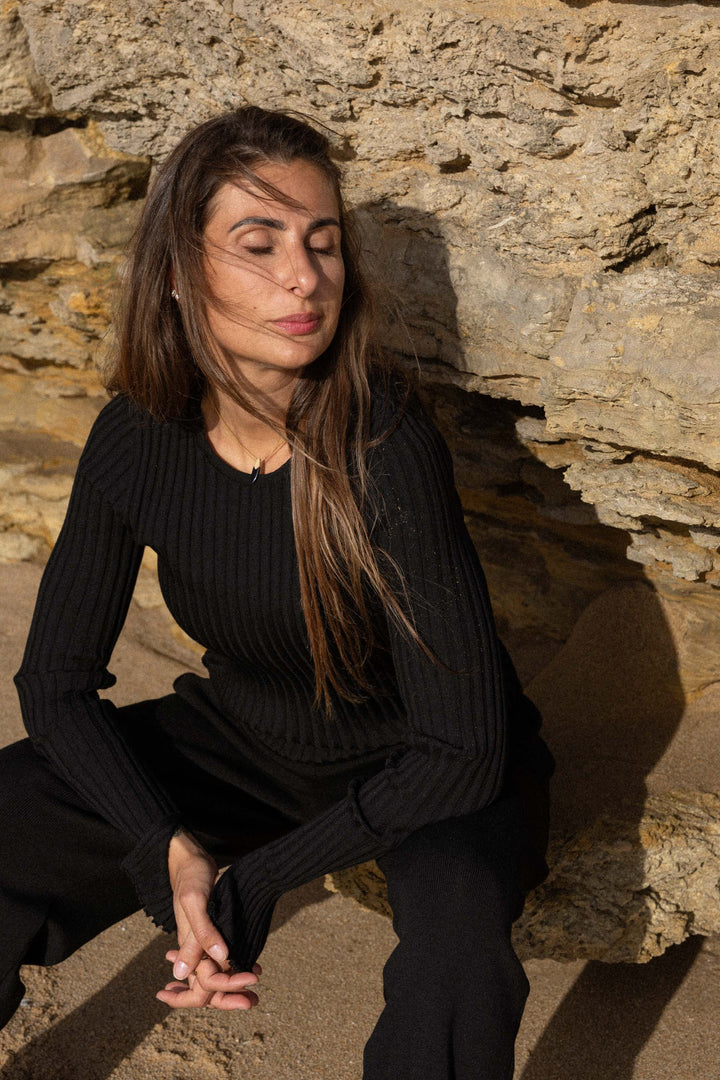 Haut à manches longues Brera 100 % mérinos