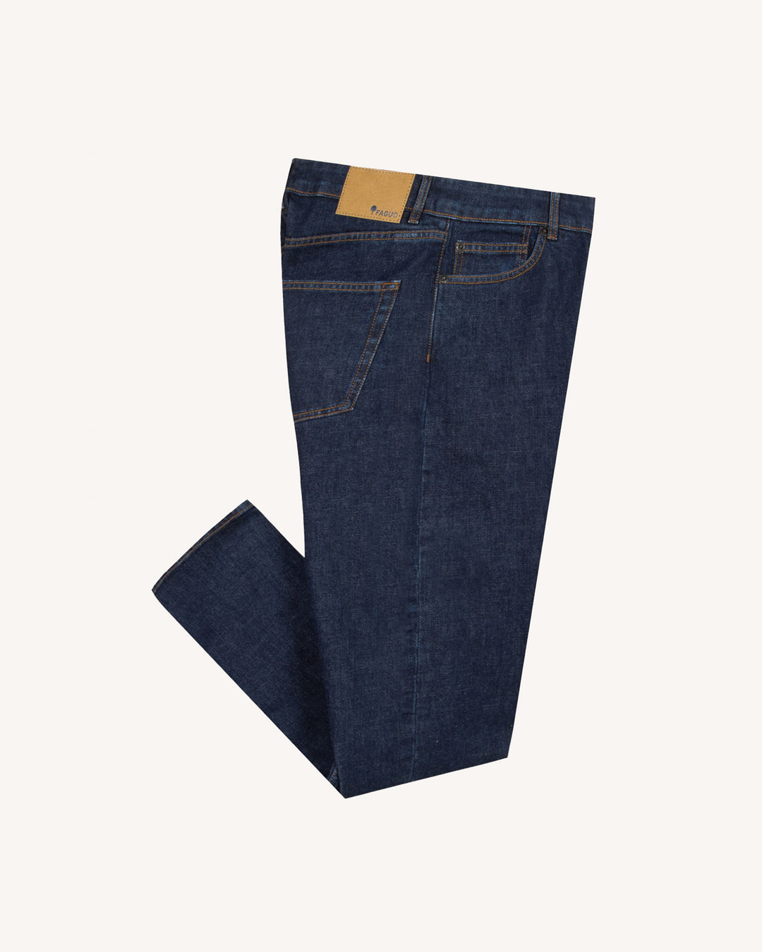 Pantalon Slim En Denim Tissé