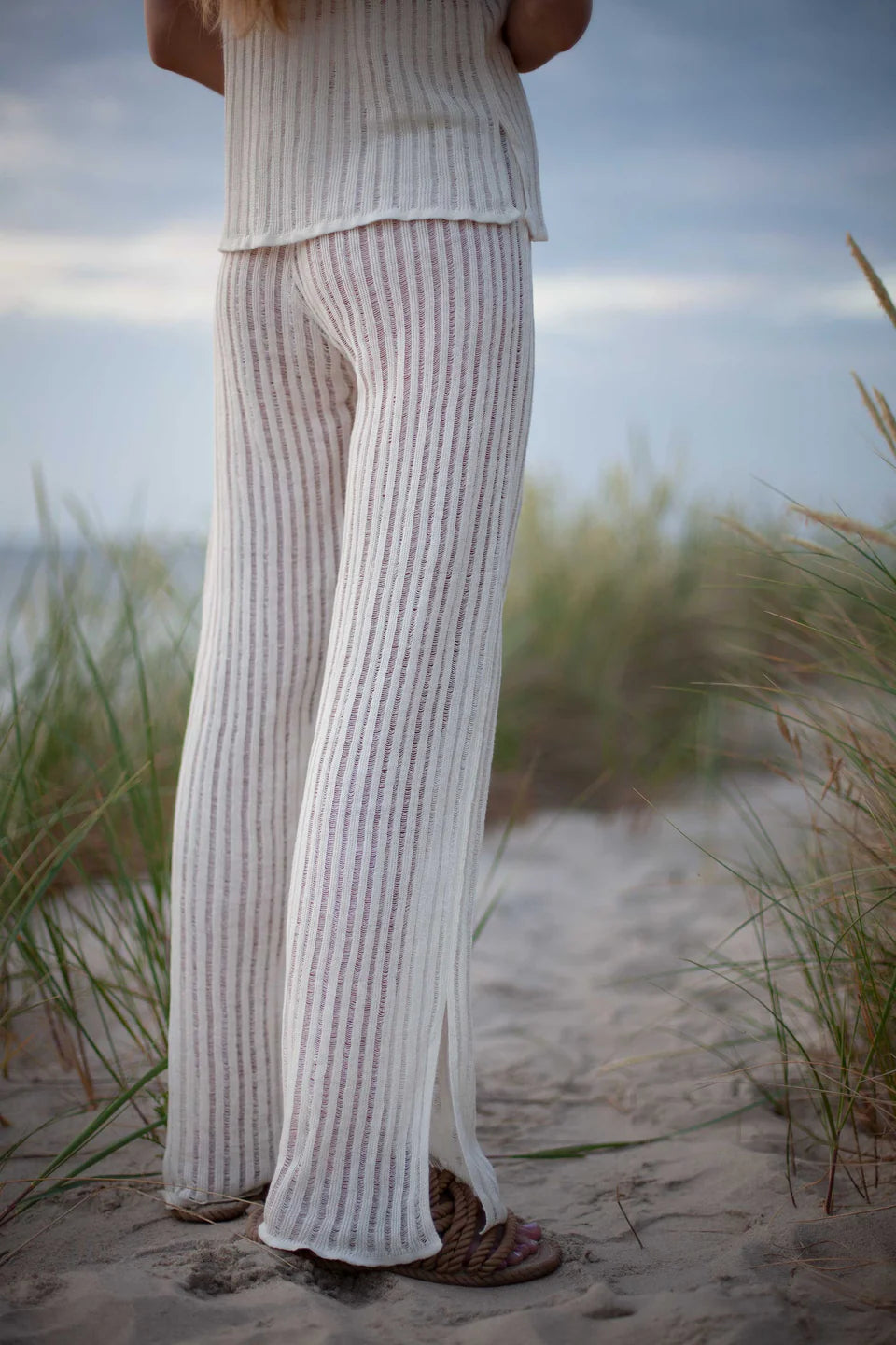 Pantalon en lin Sole