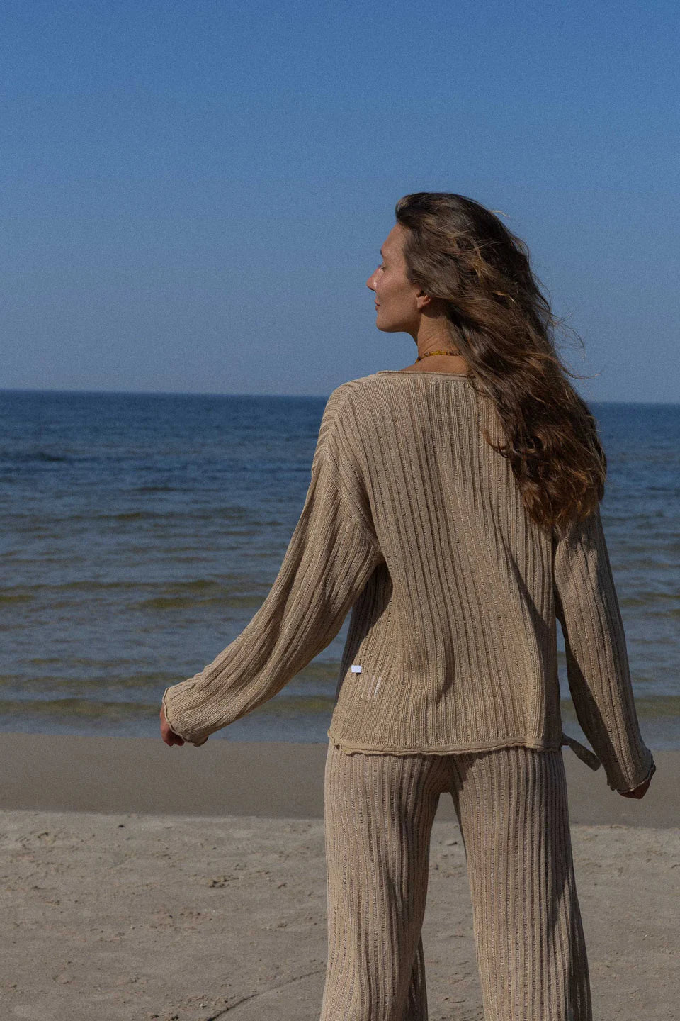 Cardigan en lin Sole