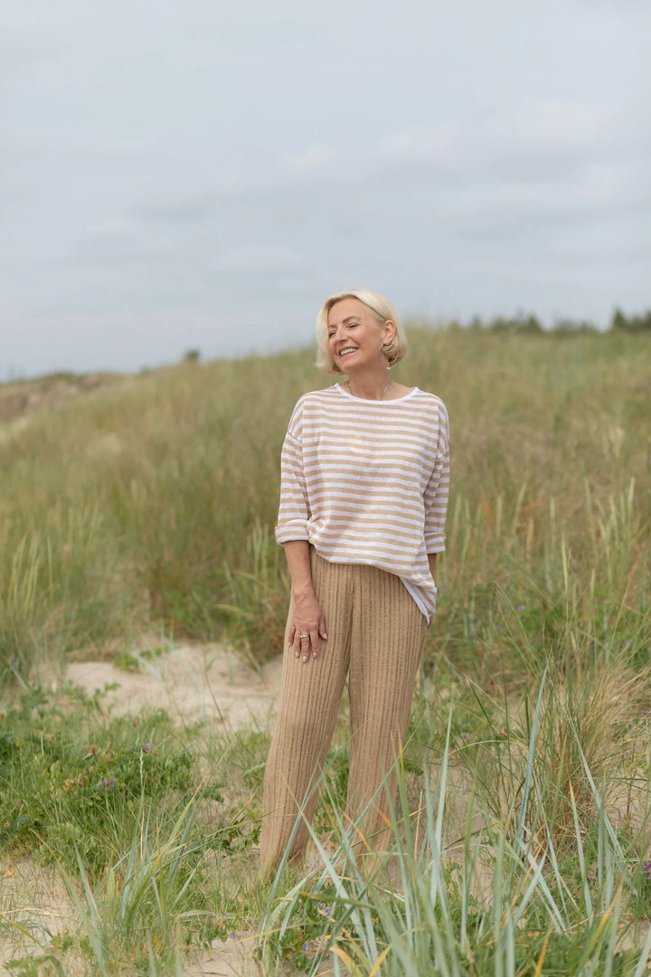 Haut à Manches Longues Tanto 100 % Lin *Unisexe*