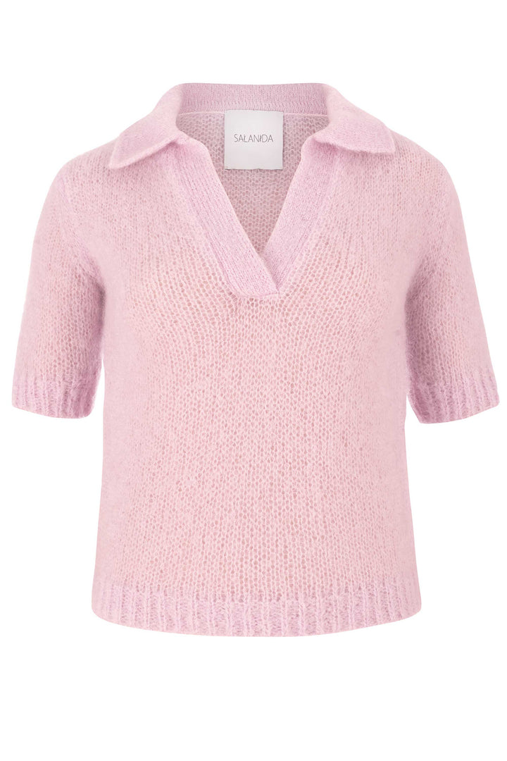 Haut polo en mohair Melody