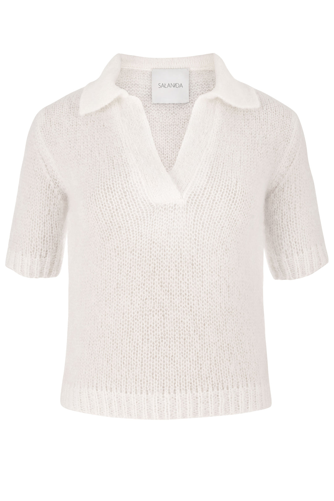 Haut polo en mohair Melody
