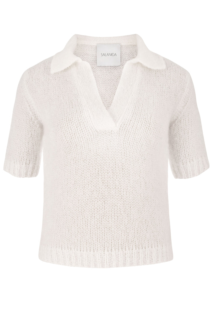 Haut polo en mohair Melody