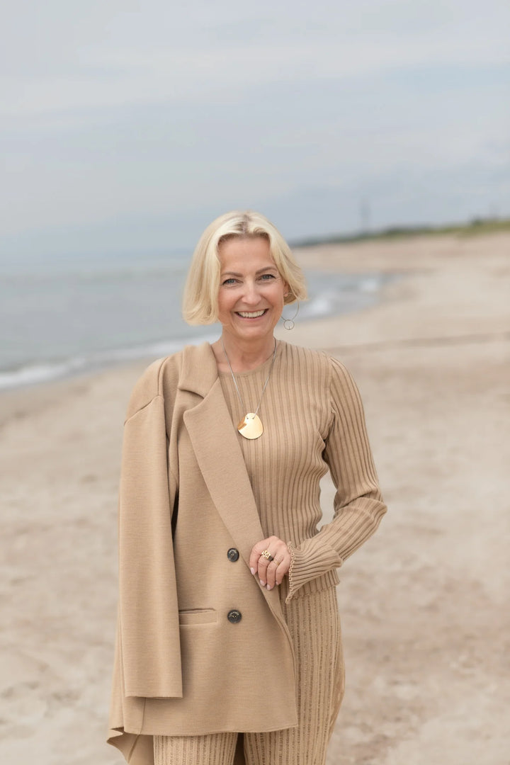 Blazer tricoté Forza 100 % mérinos