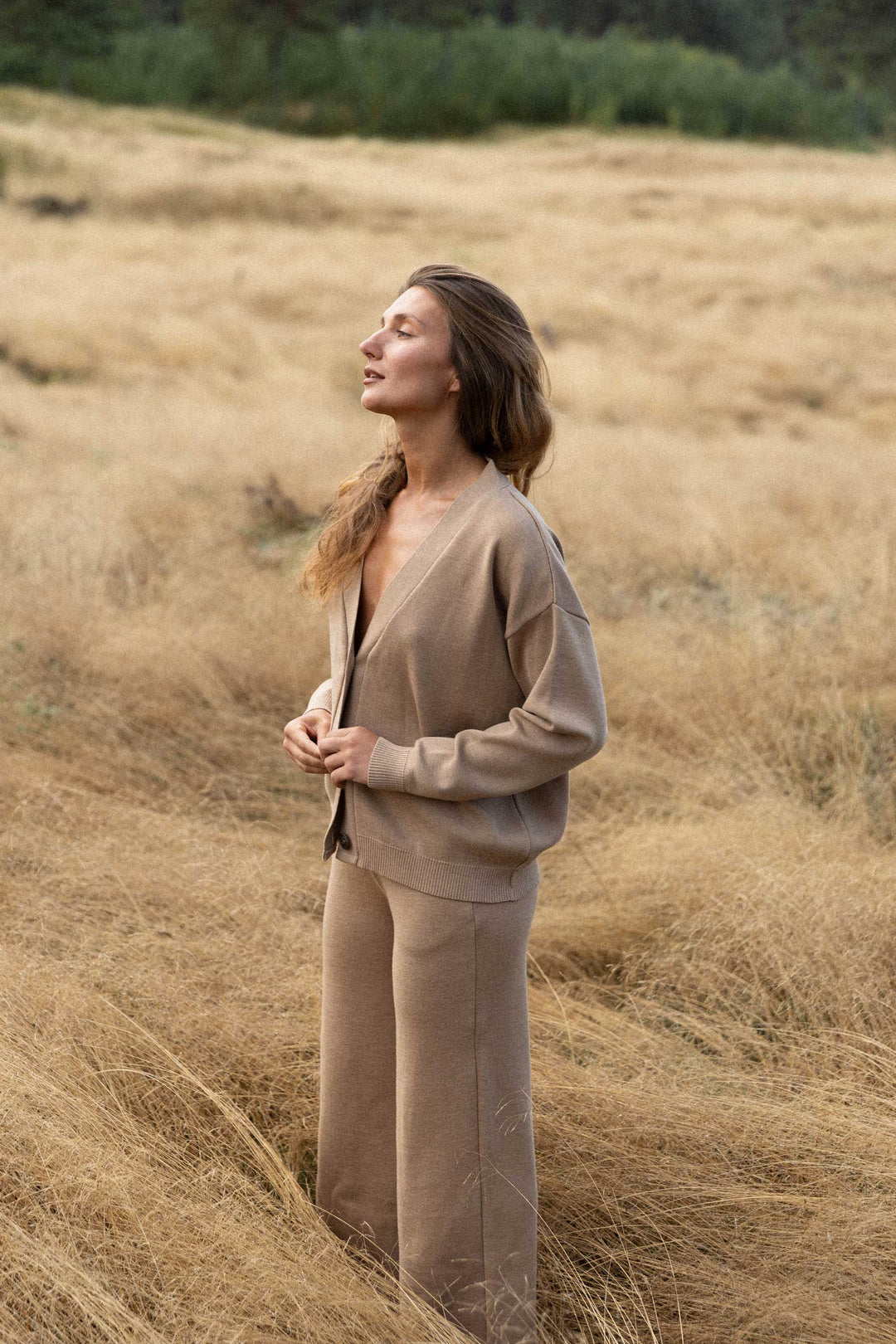 Cardigan Bene 100 % mérinos