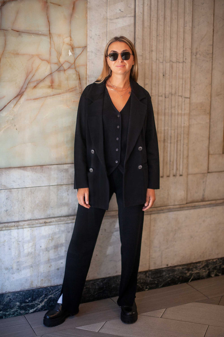 Blazer tricoté Forza 100 % mérinos