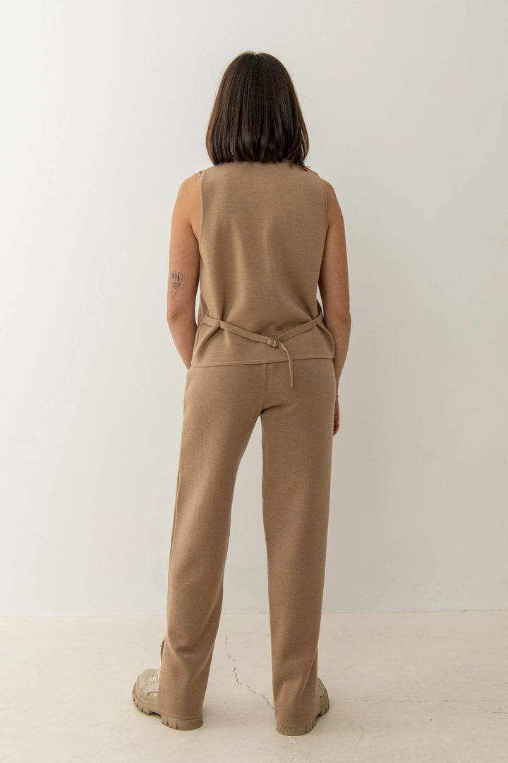 Gilet Galante en tricot 100 % mérinos