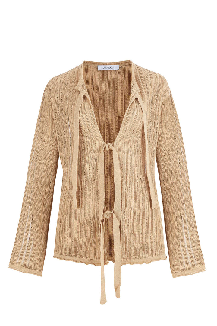 Cardigan en lin Sole