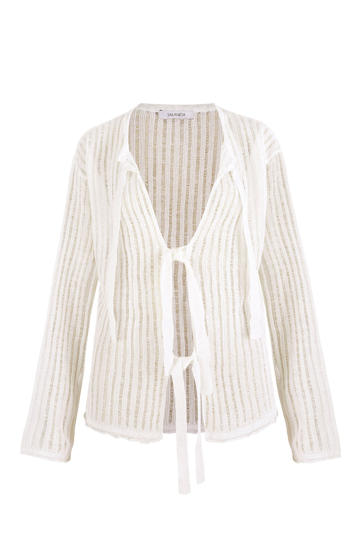 Cardigan en lin Sole