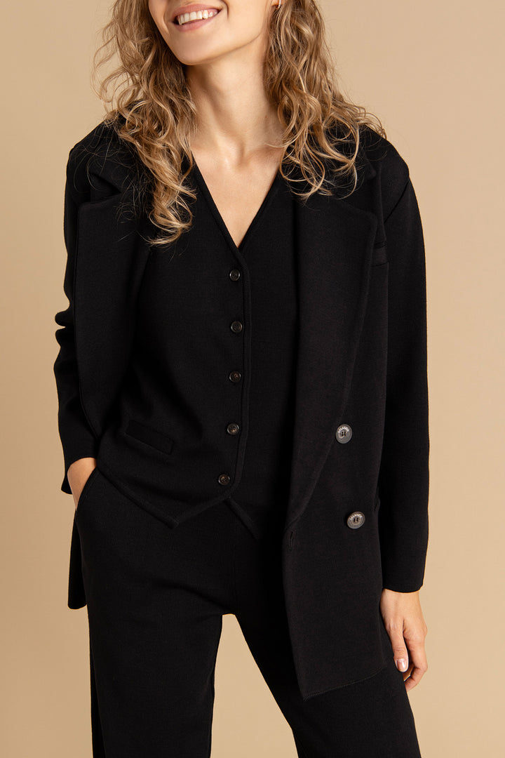 Blazer tricoté Forza 100 % mérinos