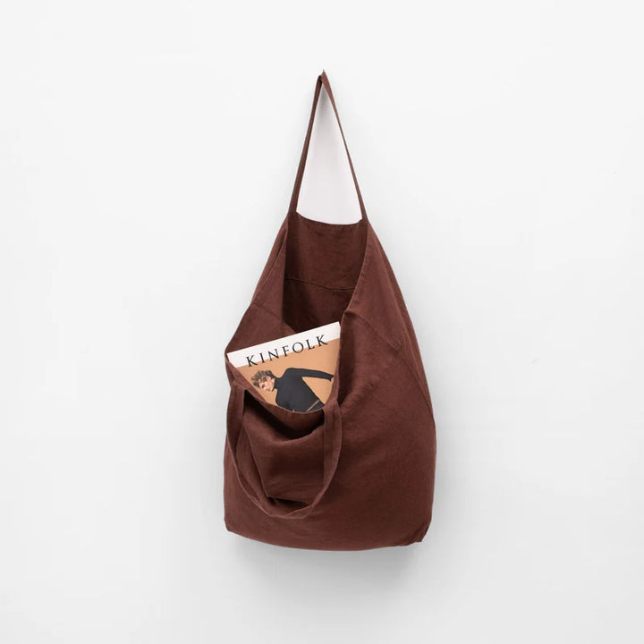 Grand sac en lin