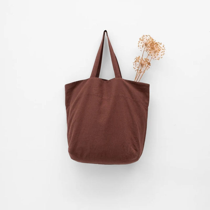 Grand sac en lin