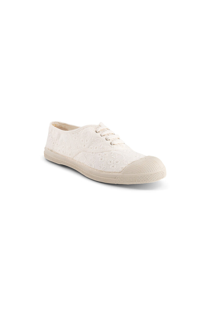 Tennis Lacet Broderie Anglaise