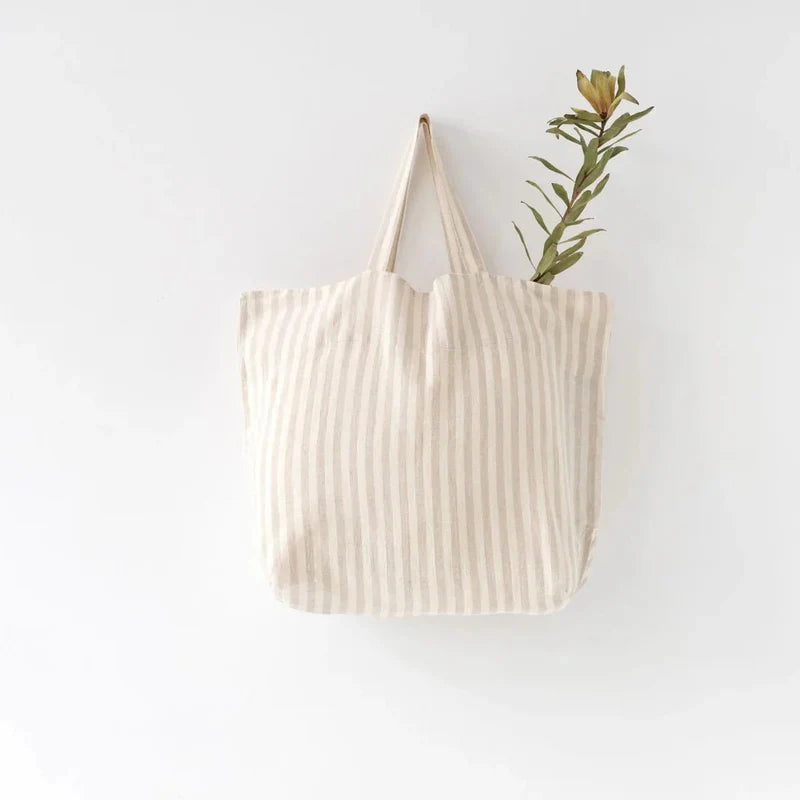 Grand sac en lin