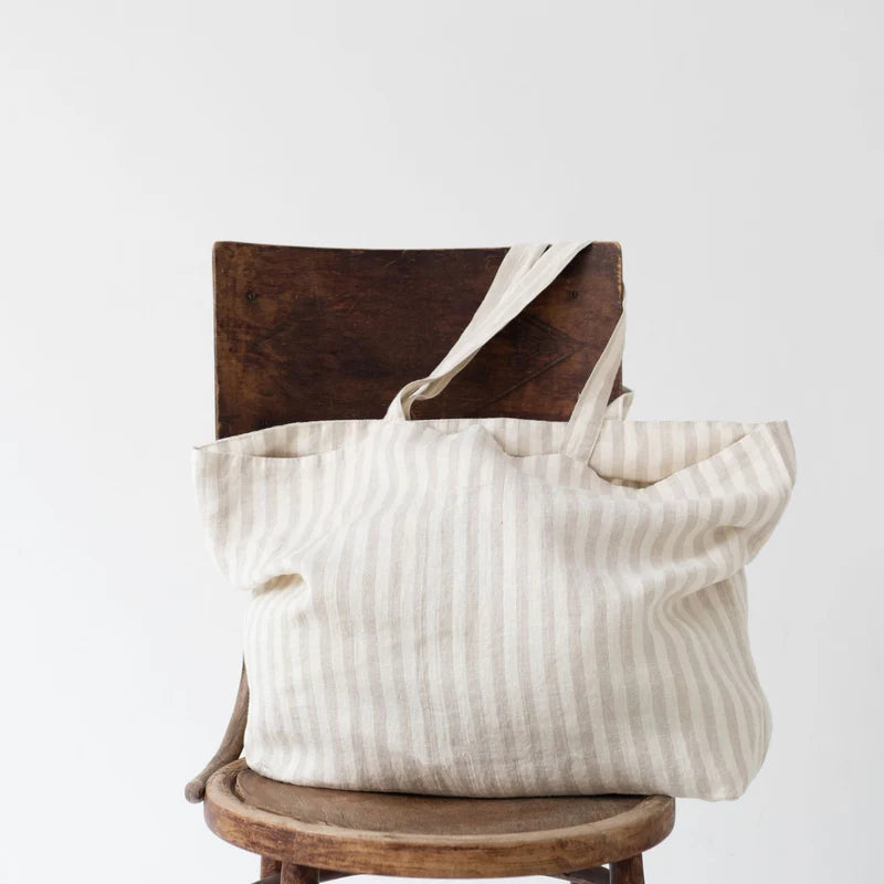 Grand sac en lin
