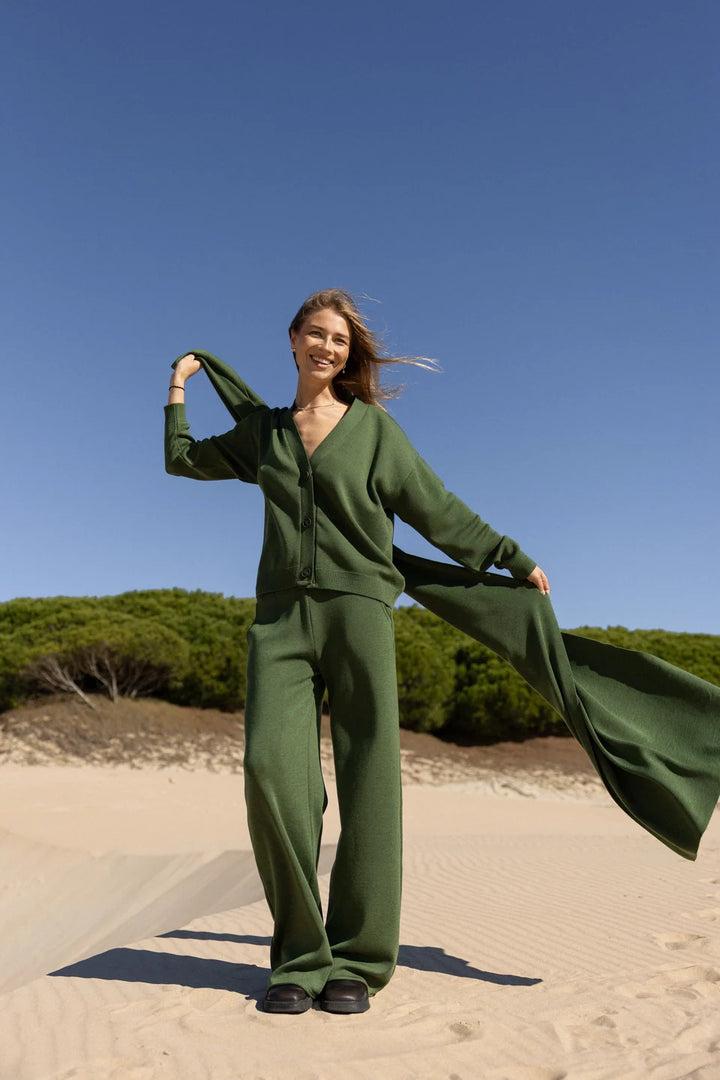 Cardigan Bene 100% mérinos