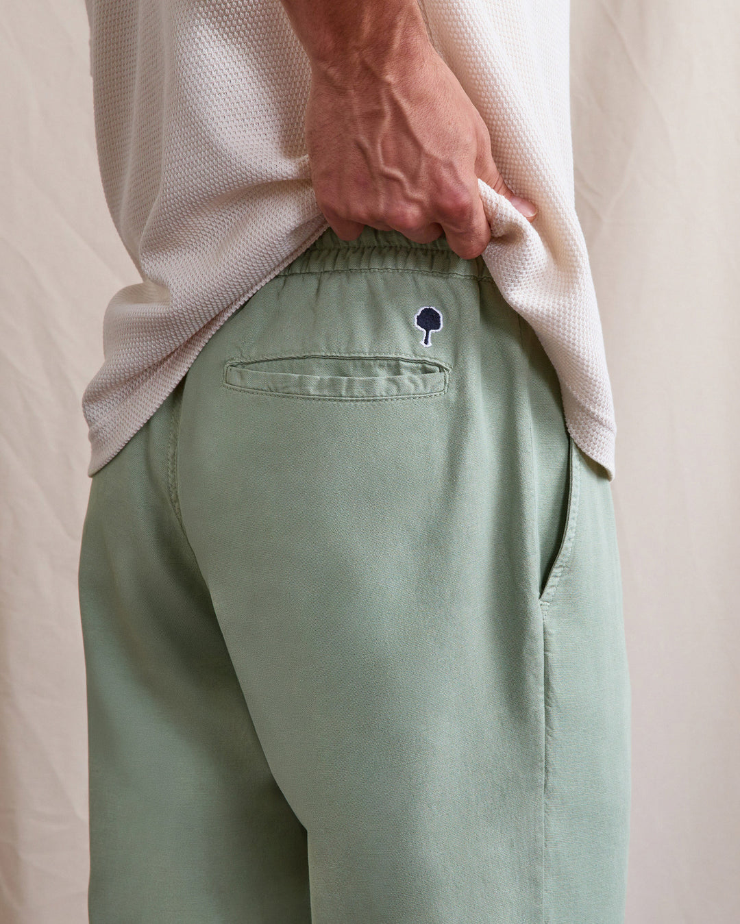 Pantalon en lin Dreuille