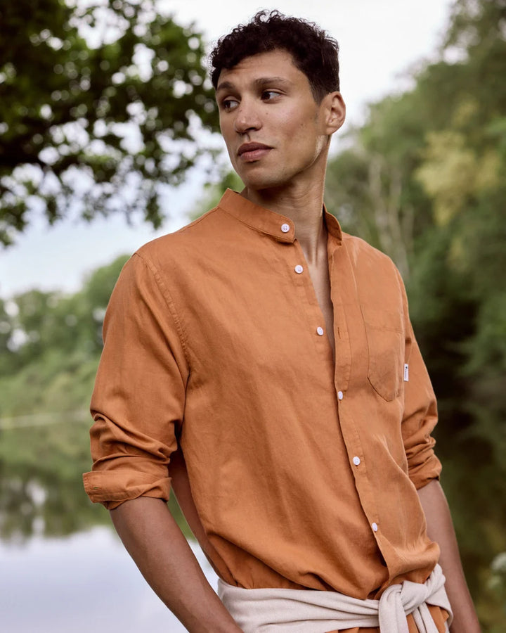 Chemise en lin Faguo