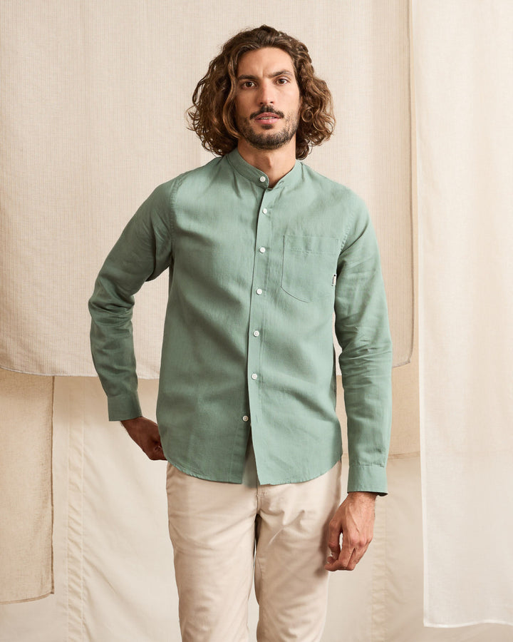 Chemise en lin Faguo