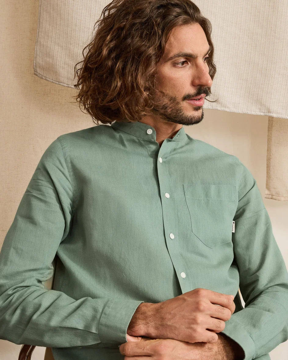 Chemise en lin Faguo