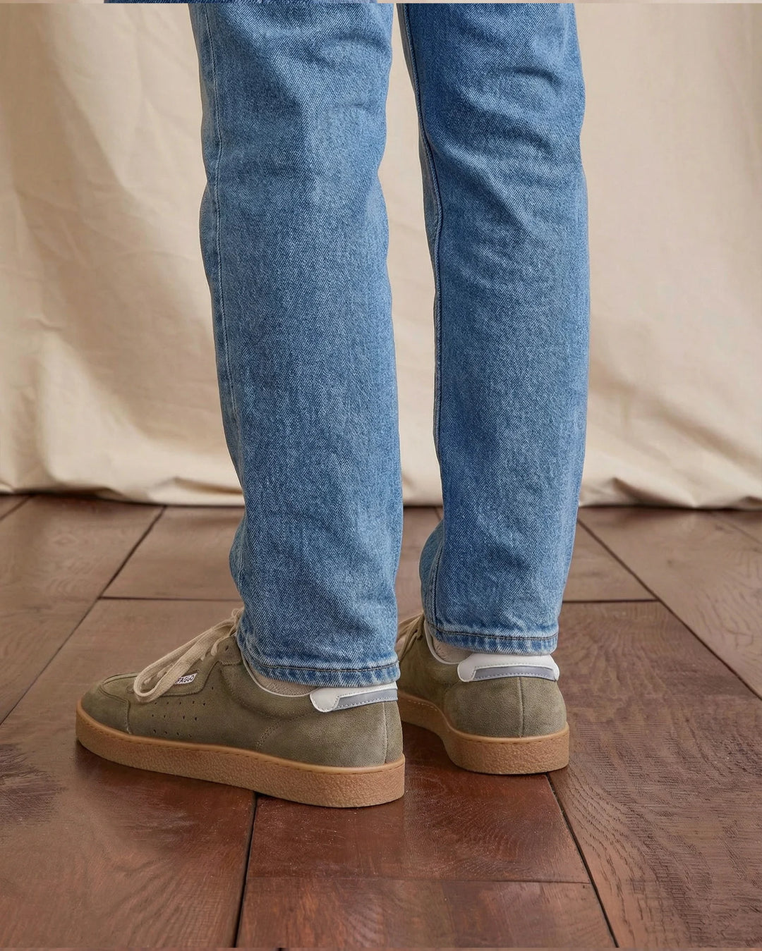 Baskets Suede Lumbo Kaki F