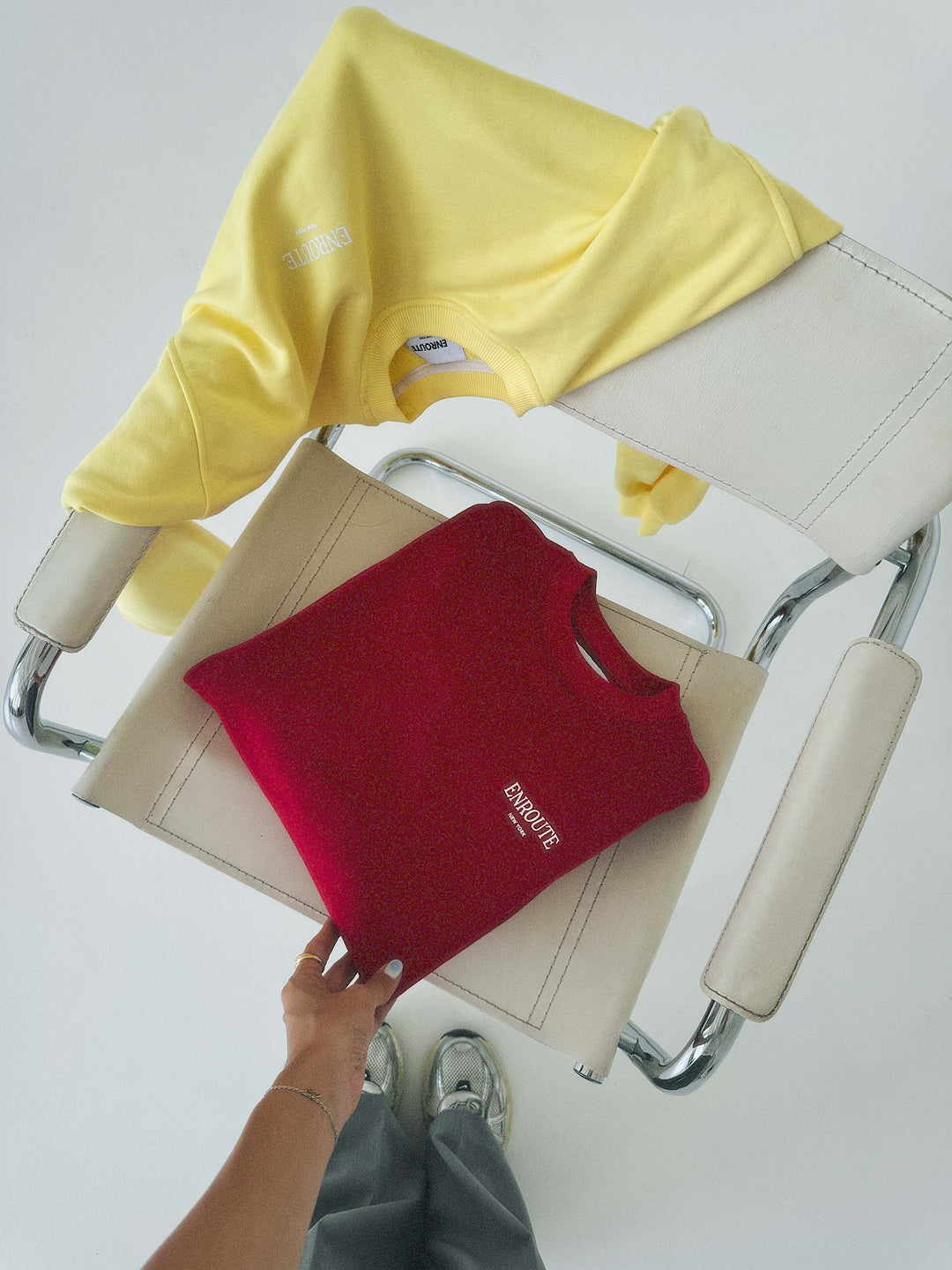 Sweat-shirt oversize signature