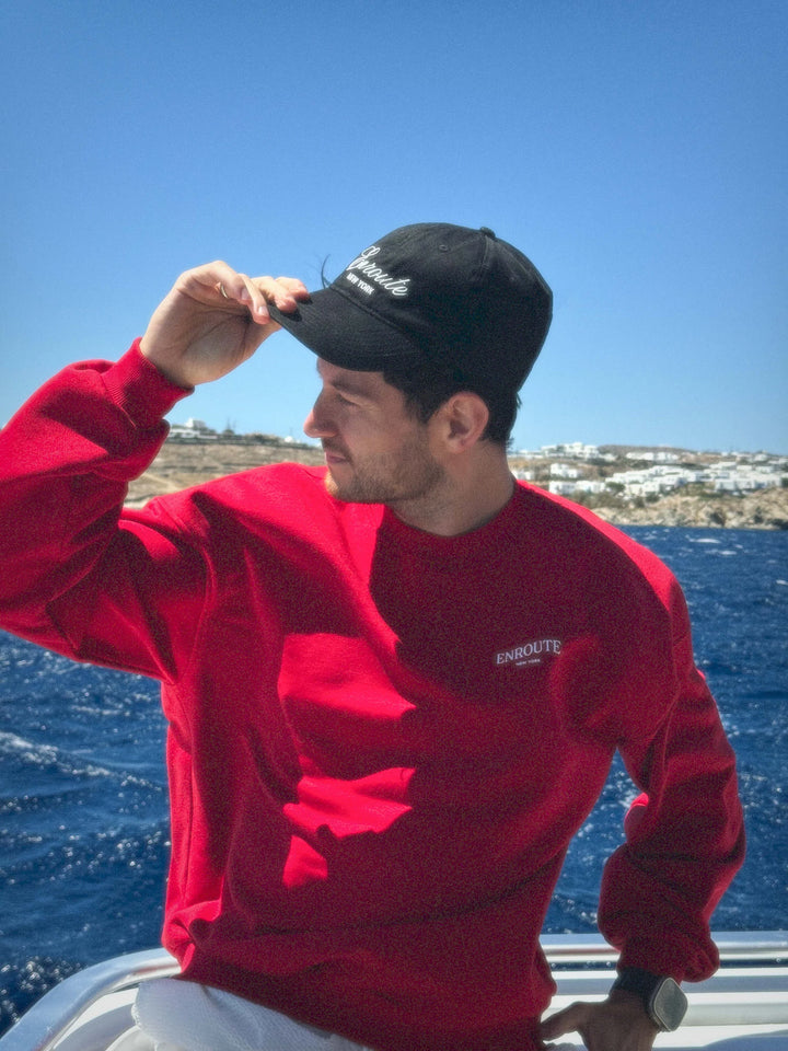 Sweat-shirt oversize signature